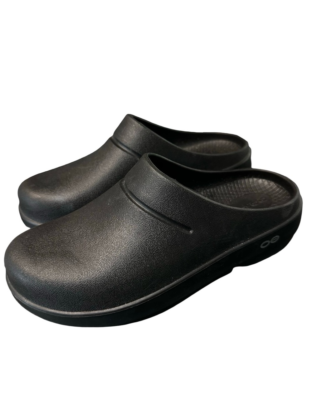 OOFOS Black Clogs Size 6 Women Slip On Comfort Shoe Lightweight Comfy Washable